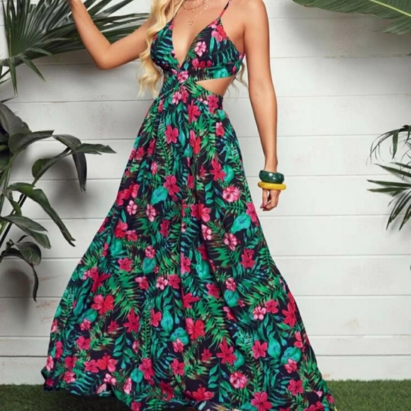 Floral maxi dress - Picture 6 of 7